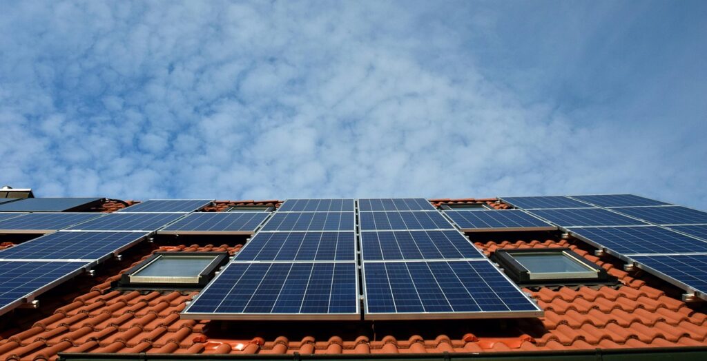 solar panel roofing