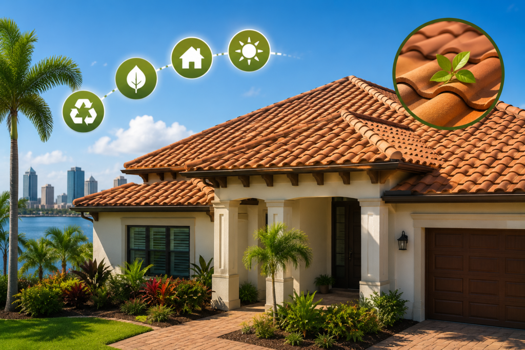 tile-roofing-Tampa Bay-sustainable-curb-appeal